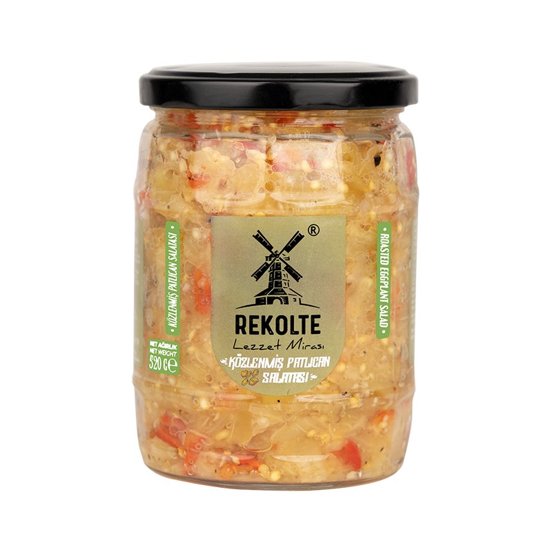 Rekolte Közlenmiş Patlıcan Salatası 520 Gr