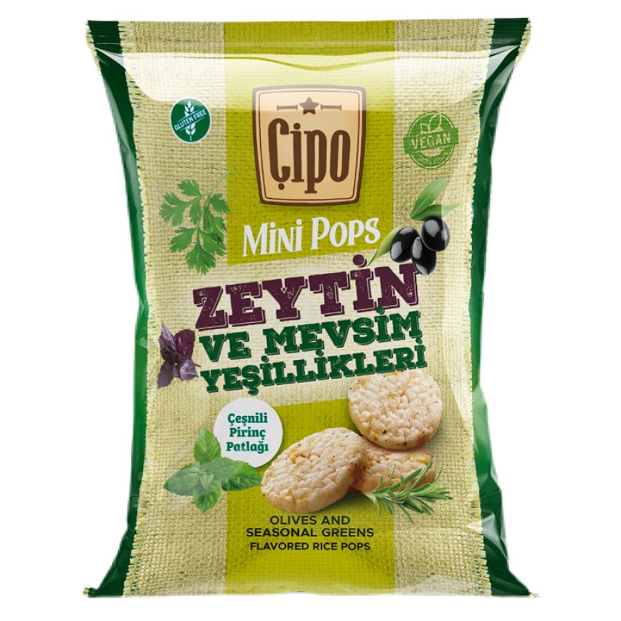 Çipo Mini Pops Zeytin ve Mevsim Yeşillikleri