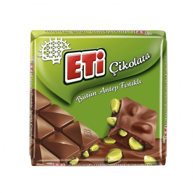 Eti Antep Fıstıklı Kare Çikolata 70gr